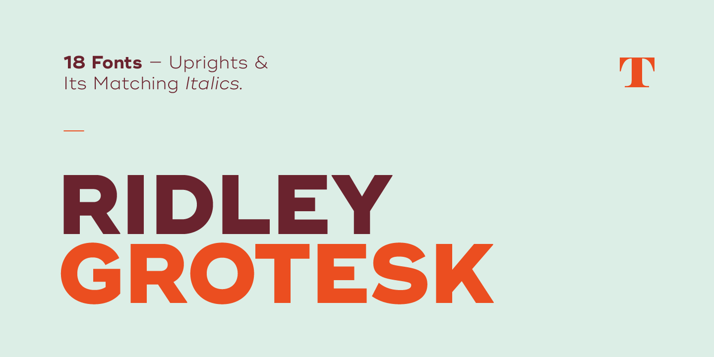 Ridley Grotesk